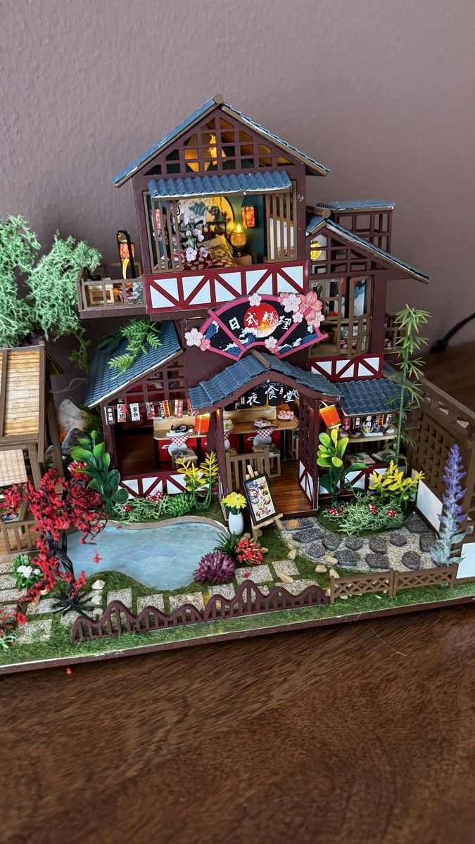 Kit di modellismo & Modellini statici: Japanisches Modellhaus mit Licht – Usato da Muttenz venduto da einfach-schoen 4