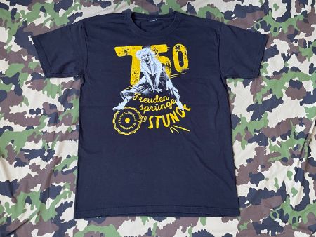 Vintage Y2K T-Shirt Trampolin Sz L