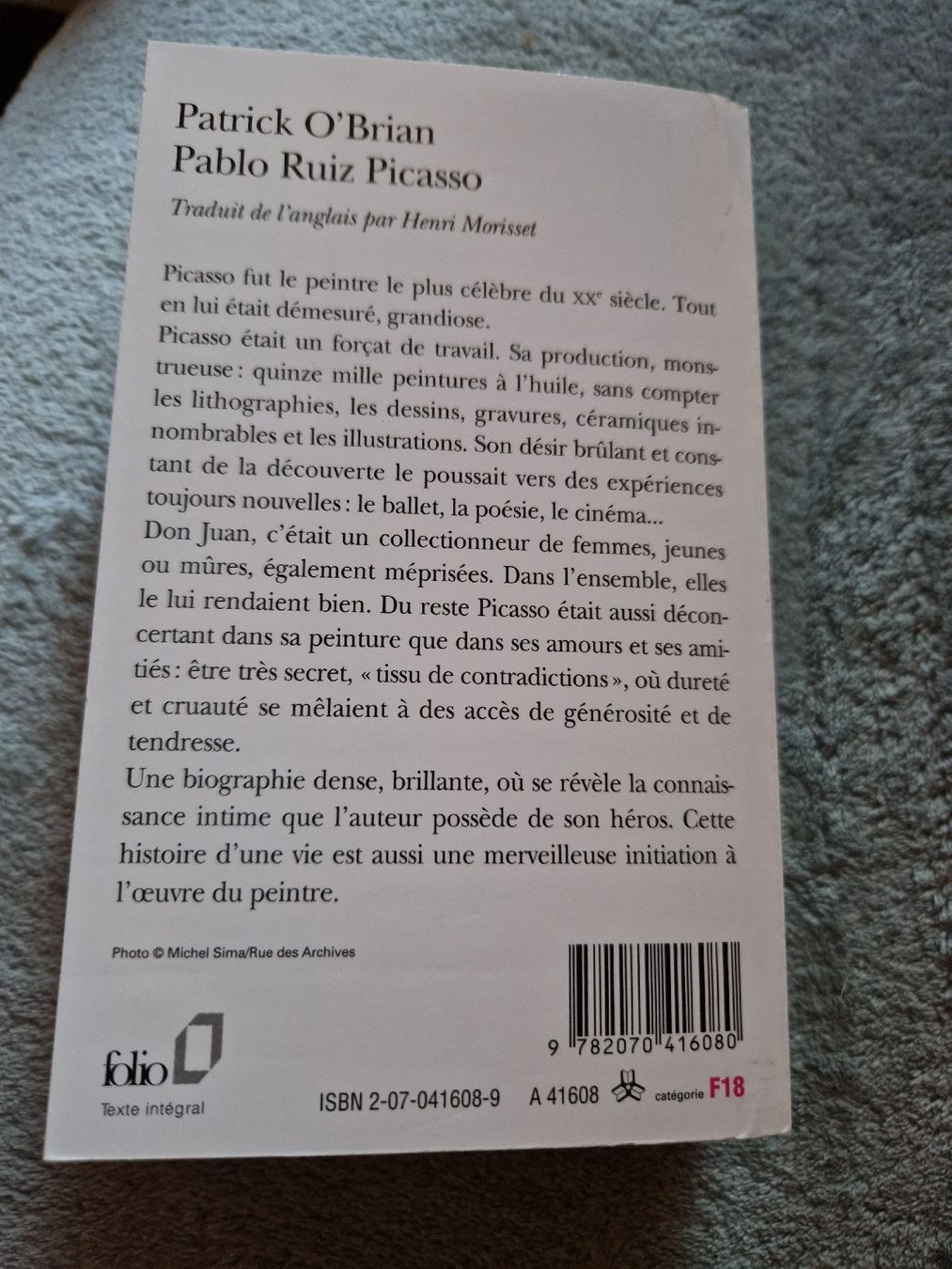 Libri: Pablo Ruiz Picasso Patrick O'Brian – Usato da Blignou (Ayent) venduto da Mazikeen 2