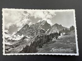 Postkarte Berhaus Surenen Brunnistock 1957  (R838)