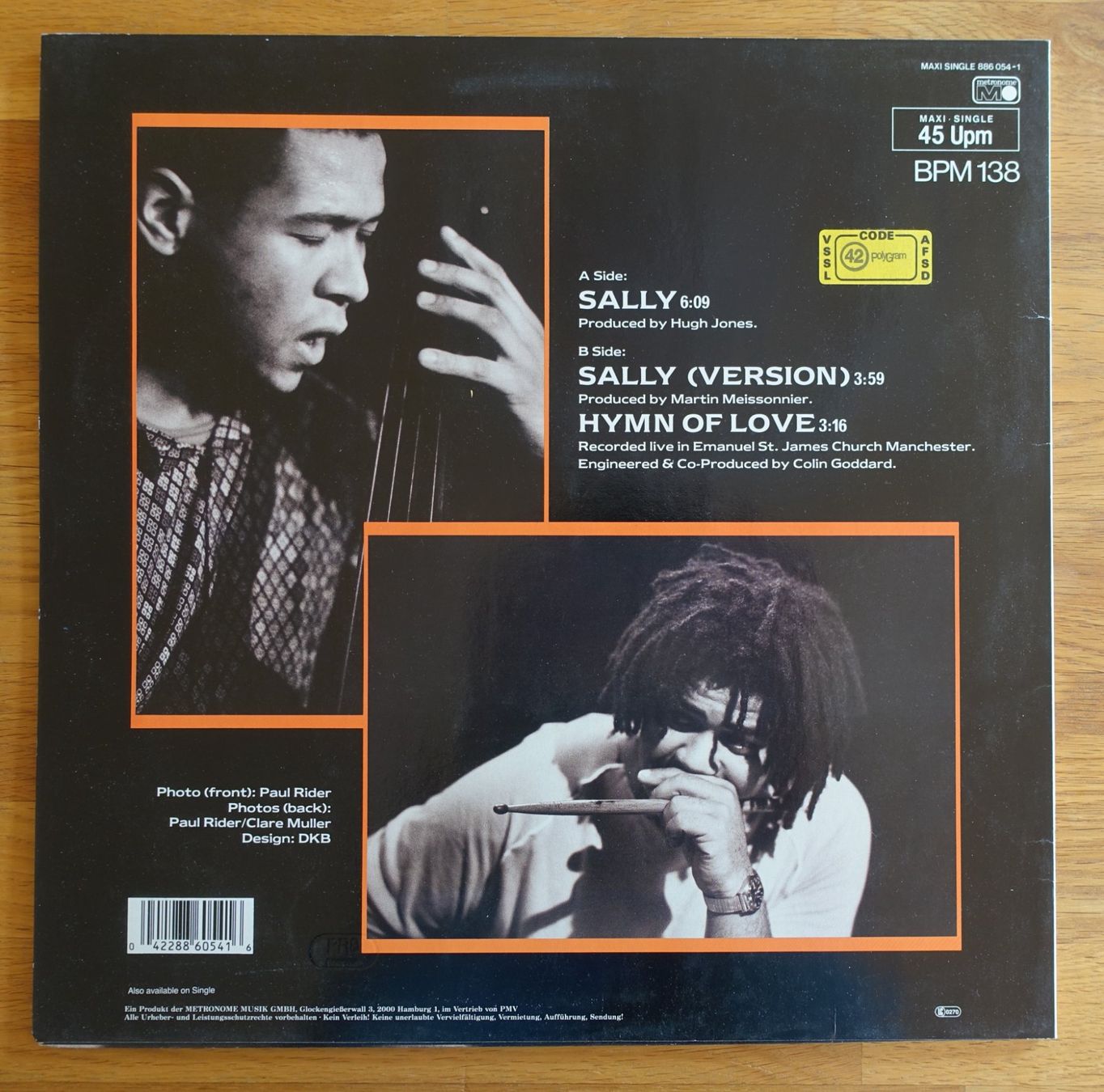 Dischi in vinile: Carmel – Sally - MAXI - T12 – Usato da Sessa venduto da discoverymedia 1