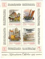 Block "Briefmarkenausstellung". Dänemark