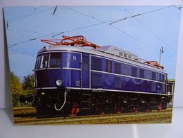 Postkarte DB Schnellzug Lokomotive E 19 12 AW München 1977.