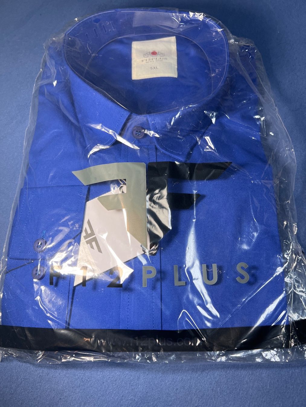 Camicie: Hemd Herren blau 5XL – Nuovo e nell'imballaggio originale da Chur venduto da bauser03