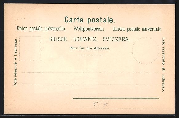 Cartes postales: Litho Gotthard, Wasserfall mit Brücke,  – D'occasion à Berlin par bartko-reher 1
