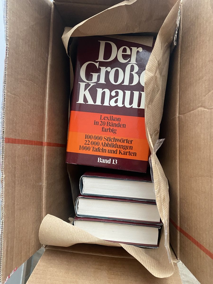 Libri: Der Grosse Knaur Lexikon in 20 Bänder farbig – Nuovo (secondo la descrizione) da Meggen venduto da 6003Luzern 9