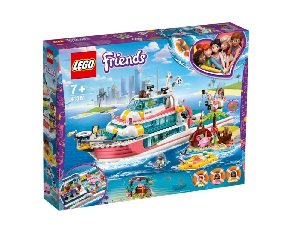 lego friends yacht 41381