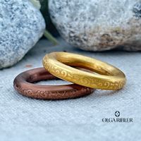 2er Set Ringe, Edelstahl