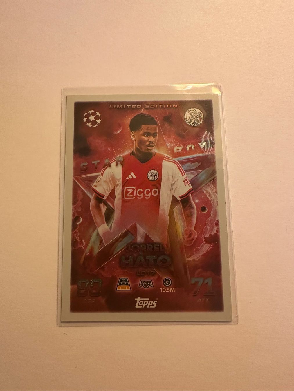 Jurriën Timber Limited Edition Match Attax 2025/26 (Gebraucht) in ...