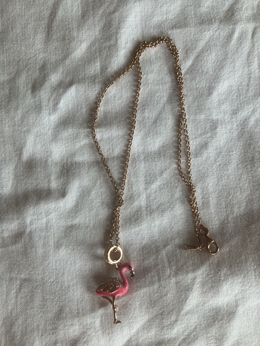 Ciondoli: Flamingo mit Strass und Emaille  – Nuovo (secondo la descrizione) da Bassersdorf venduto da groovygremlin 1