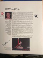 Autogramm Donghua Li Schweizer Olympiasieger 1996