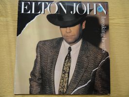Elton John: "Breaking Hearts" Vinyl Schallplatte (1984)