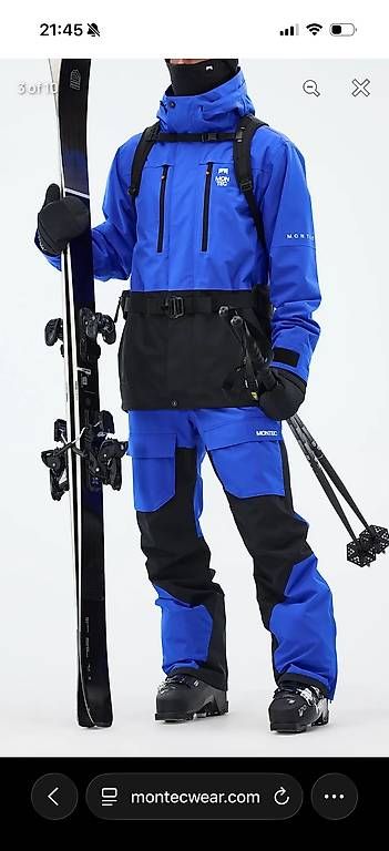 Montec Costumes, combinaisons de sport et fonctionnelles: Montec Jacke & Hose Gr. L (fawk) – D'occasion à Oberrieden par wisnight