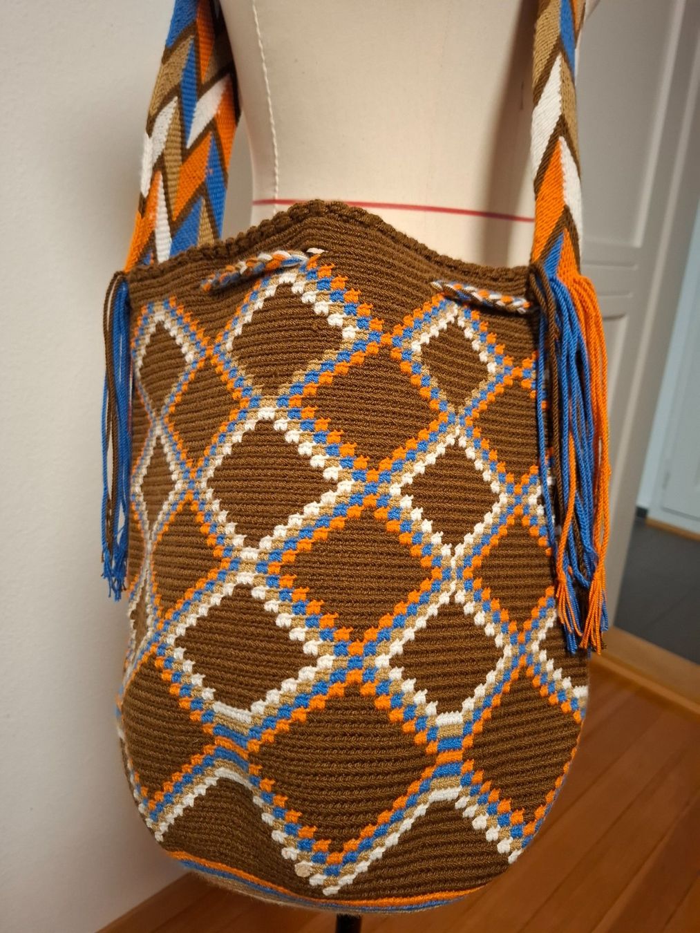 Borse da donna: Original handgemachte Wayuu Mochila Tasche – Nuovo (secondo la descrizione) da Bern venduto da NiklausN 6