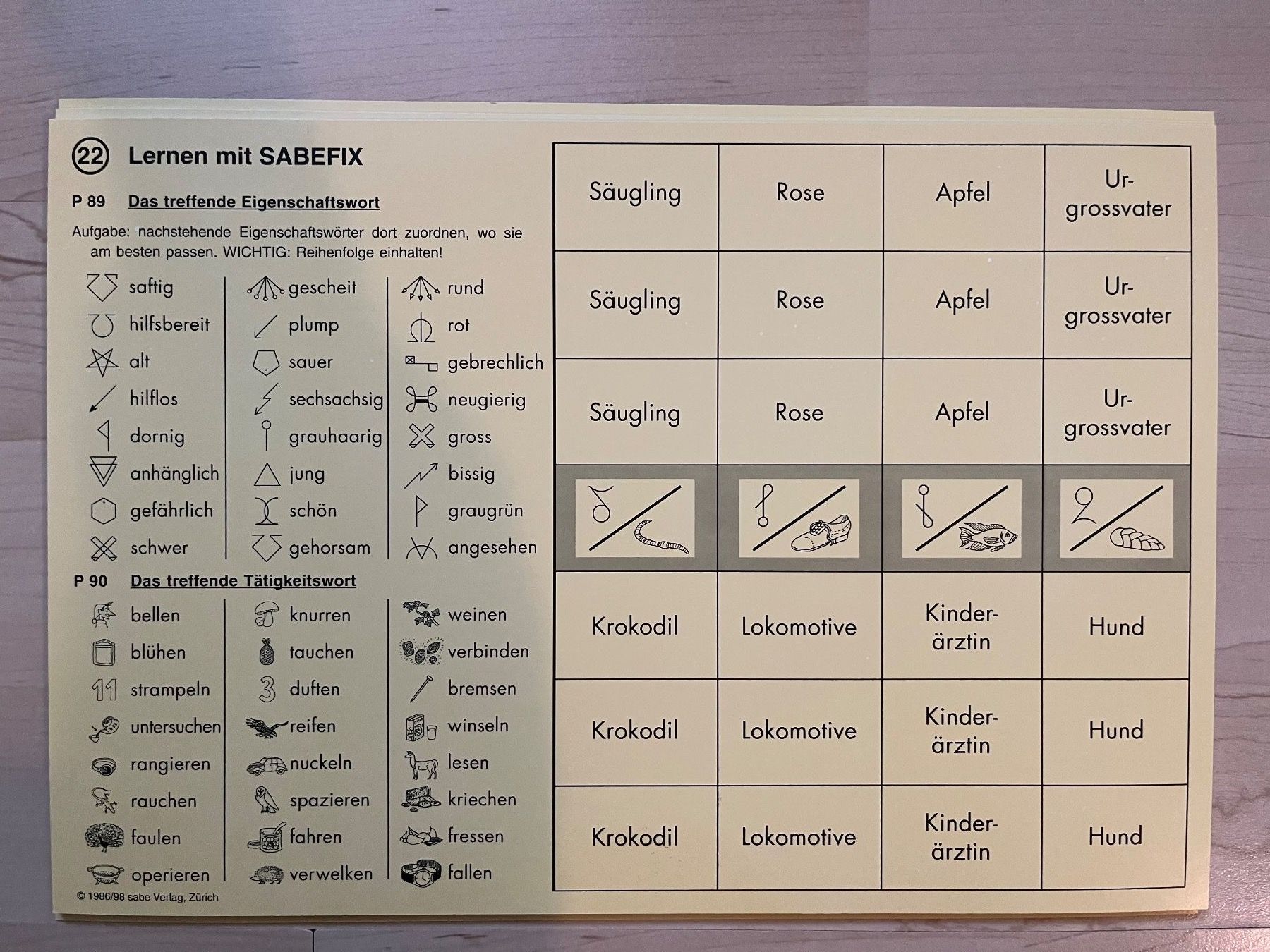 Jeux: Sabefix Lern-Kontrollspiel – Neuf (Voir description) à Zürich par Gurkis 9