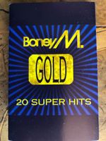 BONEY M. - GOLD -  20 SUPER HITS - Cassette audio