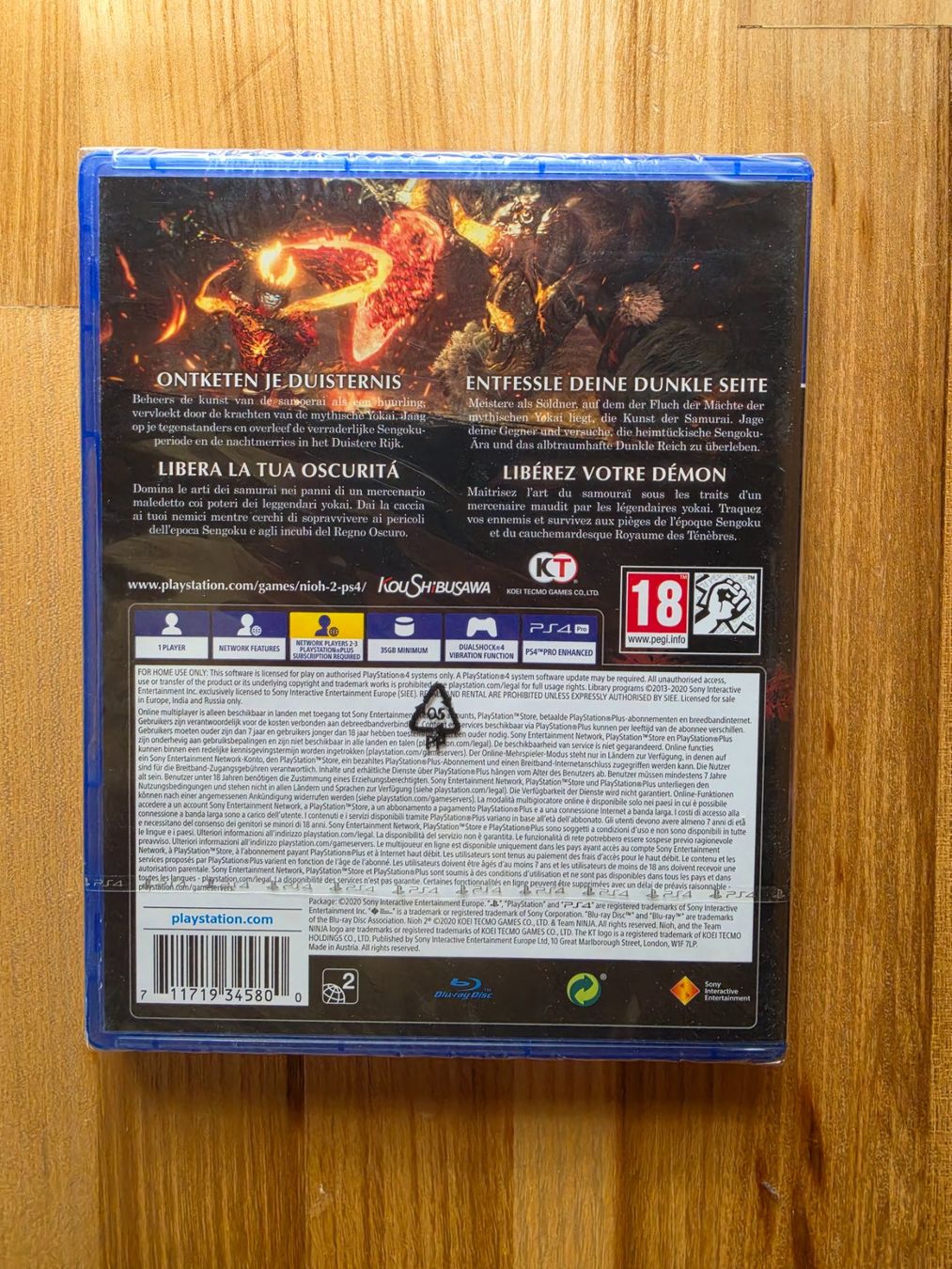 Jeux: Ps4 Nioh 2 Neu! – D'occasion à triesenberg par wisi369 1