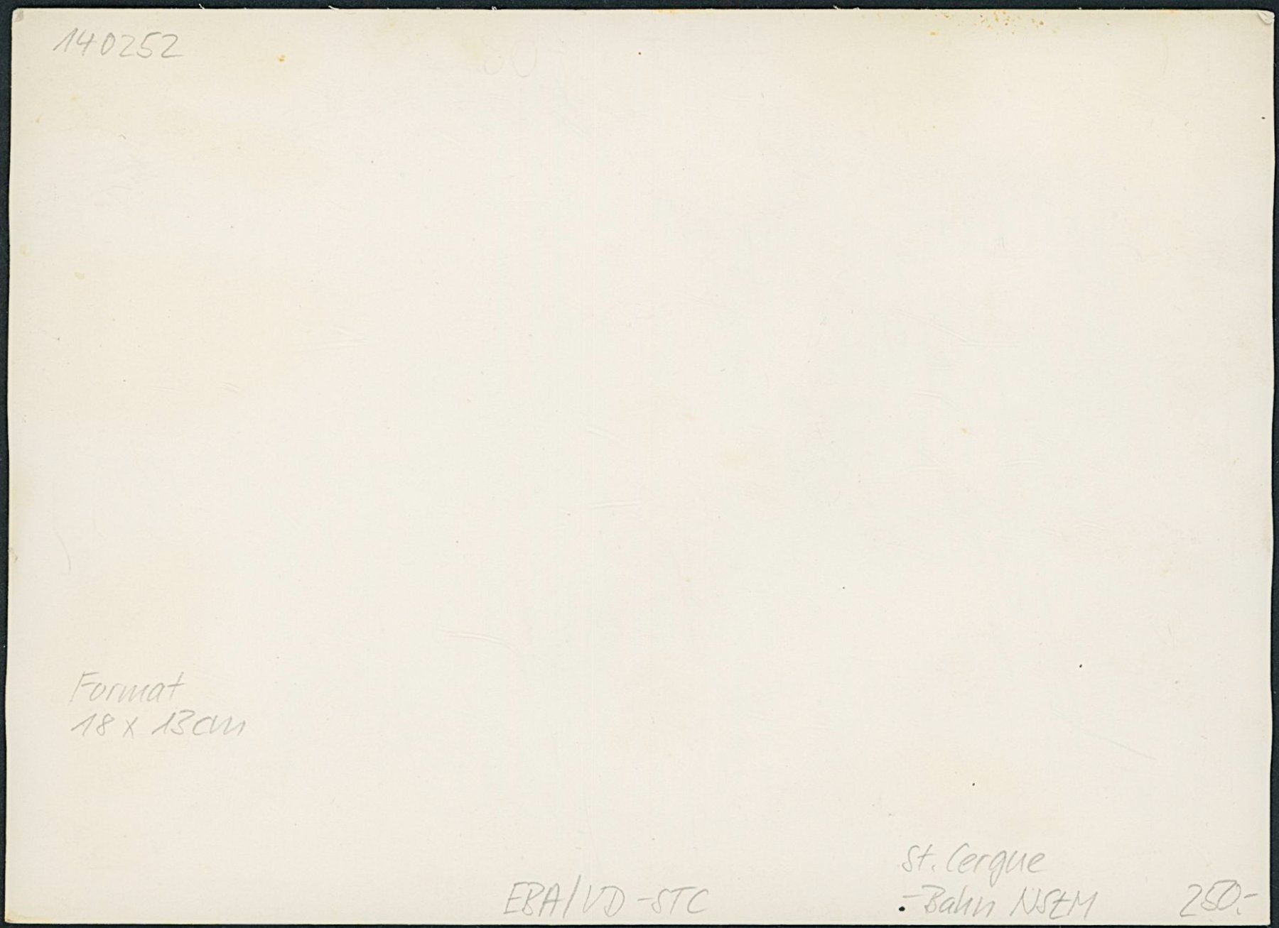 Cartoline postali: VD St. Cergue - Bahnhof - Bahn NStCM – Nuovo (secondo la descrizione) da Schindellegi venduto da dolpitz 1