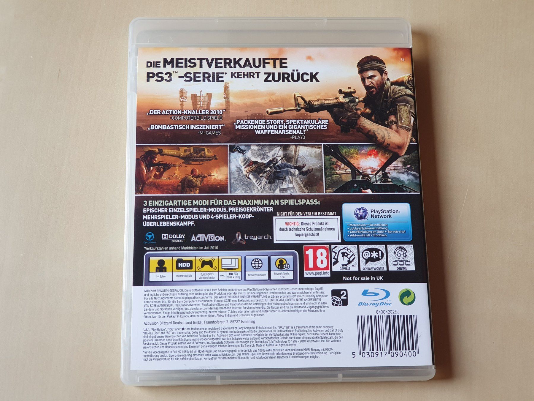 Sony Giochi: Call of Duty Black Ops – Usato da Stansstad venduto da collectorsshop 1