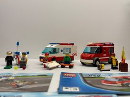 Lego City 60023 Starter Set - Feuerwehr, Polizei, Ambulanz
