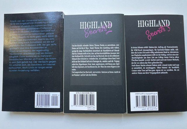 Livres: Highlands secrets 1-3 Elena MacKenzie – D'occasion à Zürich par popcorn67 1