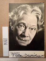 Postkarte Autogrammkarte von Tilla Durieux