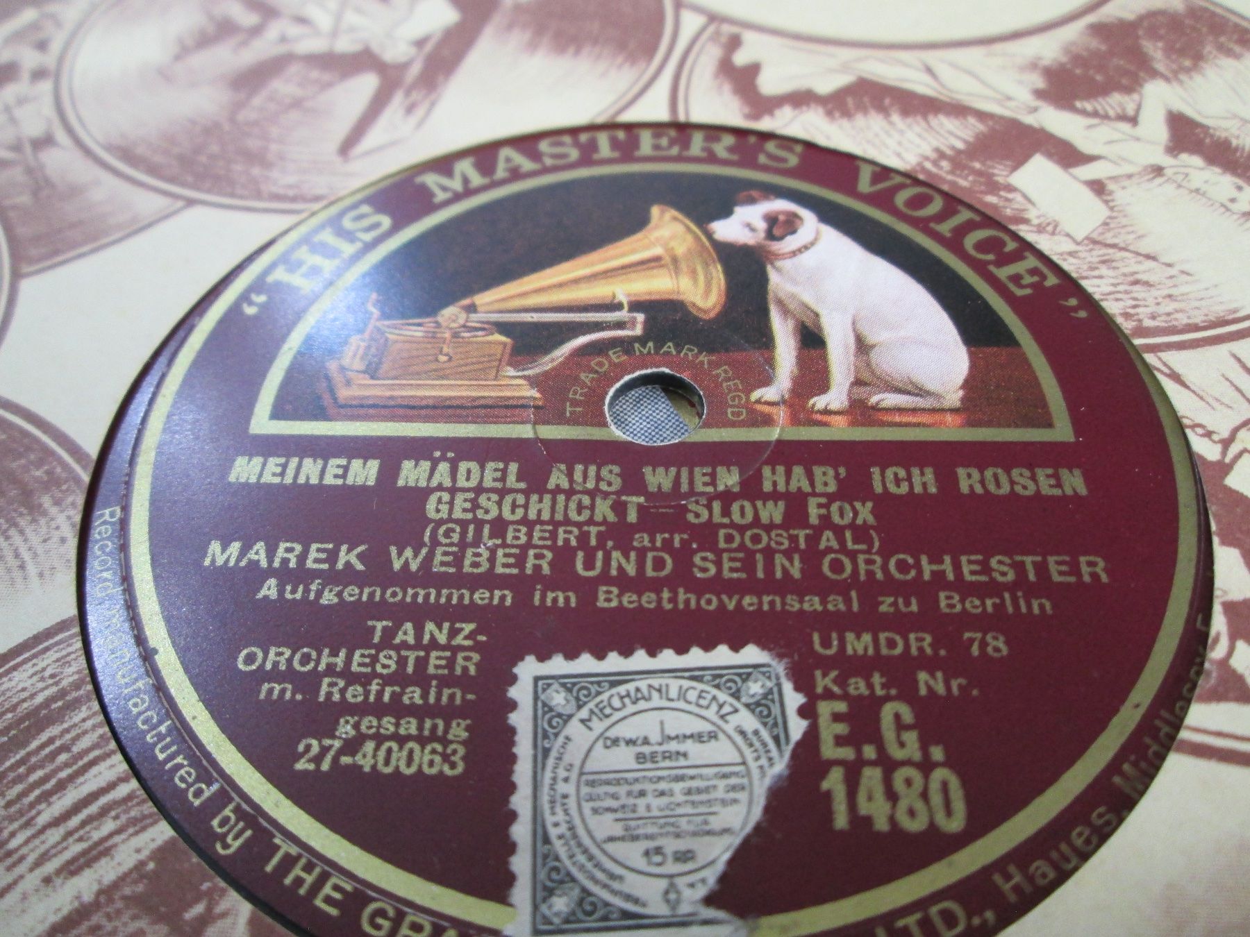 Schallplatten: DISQUES 78 TOURS – Gebraucht aus Lausanne von Leag 4