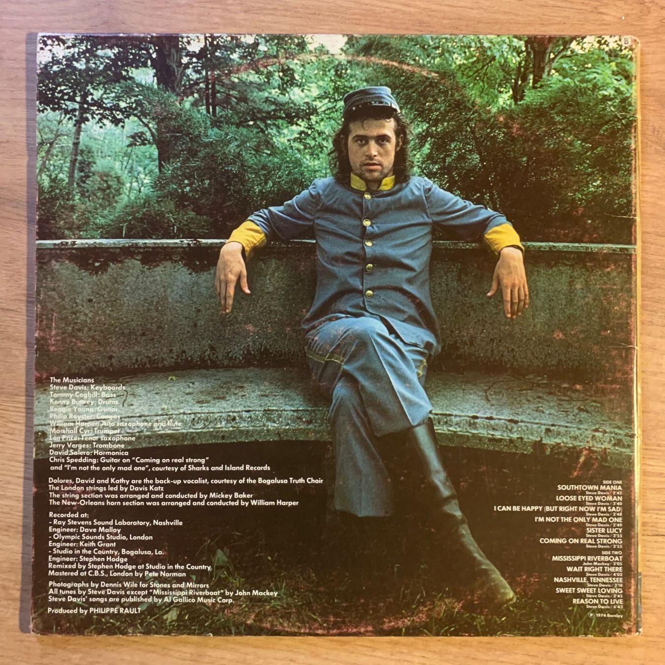 STEVE DAVIS - DOUBLE MEASURE..OG FR 1974...VG++/VG++ (Gebraucht) in ...