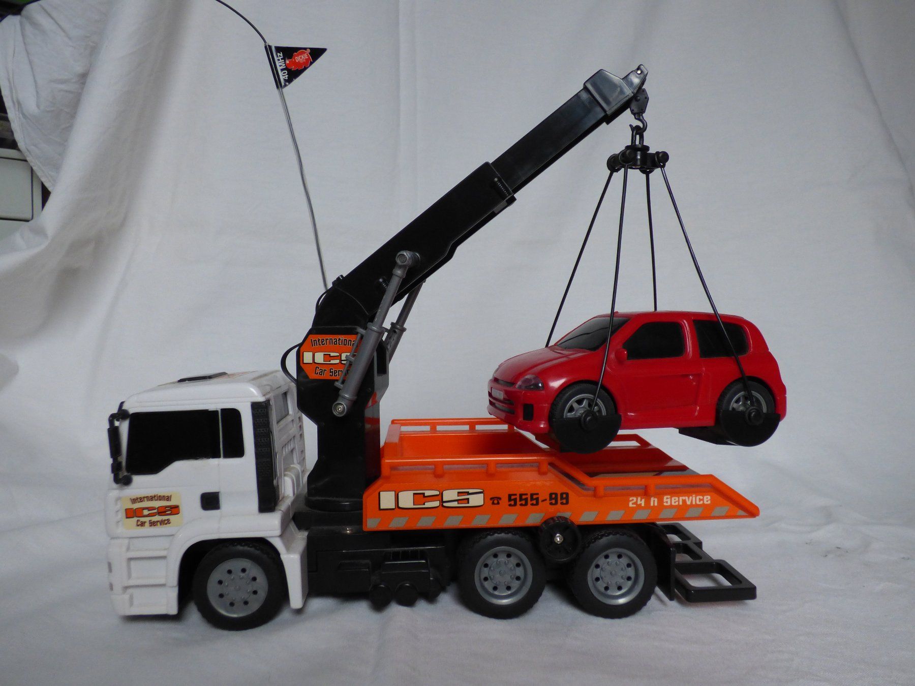 Dickie Toys Giocattoli: Dickie Abschlepp-LKW (ferngesteuert) – Usato da Zürich venduto da Goulliver