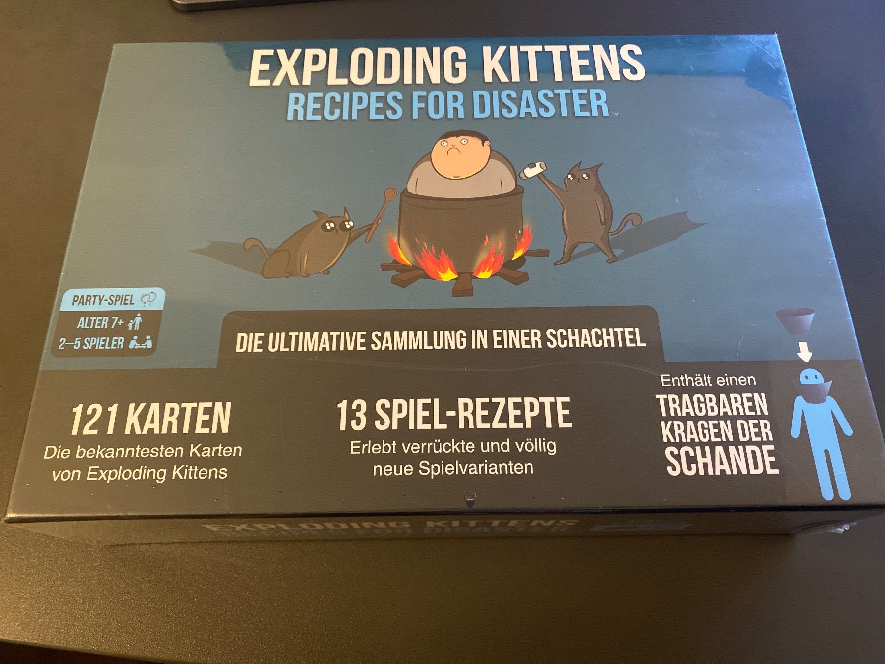 Spiele: Exploding Kittens Recipes for Disaster – Neu und originalverpackt aus Lachen SZ von