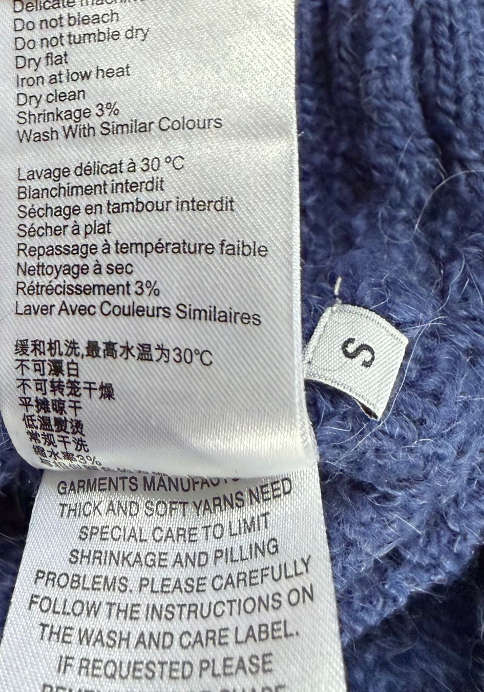Pulls & Sweat-shirts: Rollkragen Pullover blau Grösse S bruns bazaar – Neuf (Voir description) à Chur par simhofstr 2