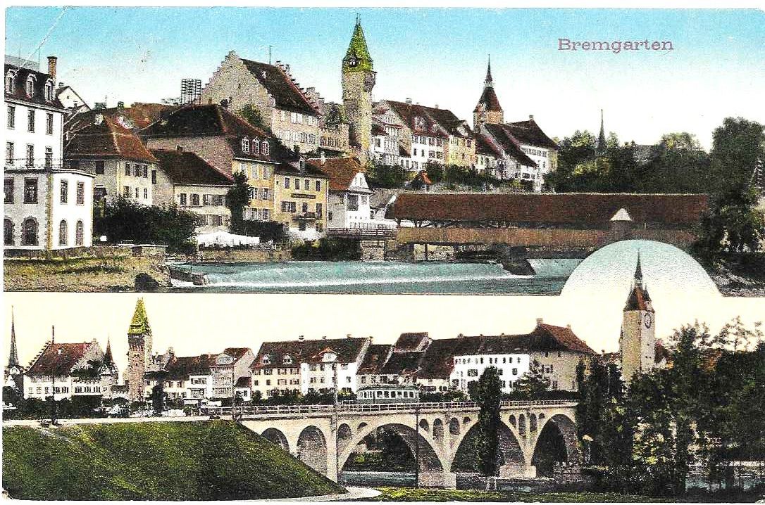 Cartoline postali: AK BREMGARTEN – Usato da Schlossrued venduto da Aronliam