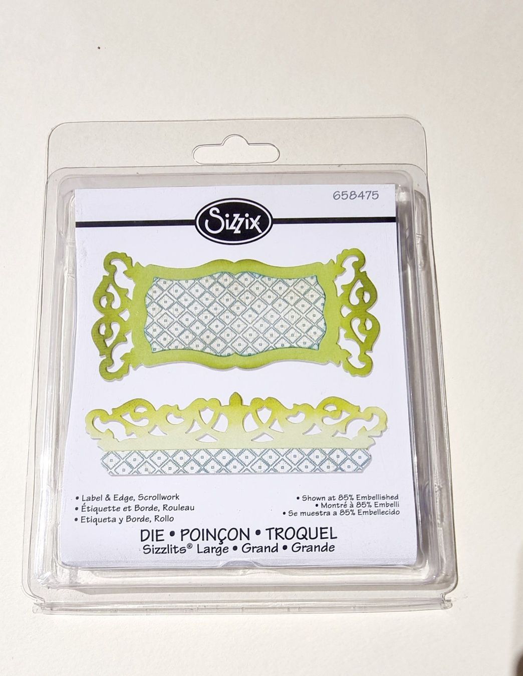 Sizzix Pochoirs: Sizzix Stanzschablone Sizzlits – Neuf avec emballage d'origine à hägglingen par tamayra