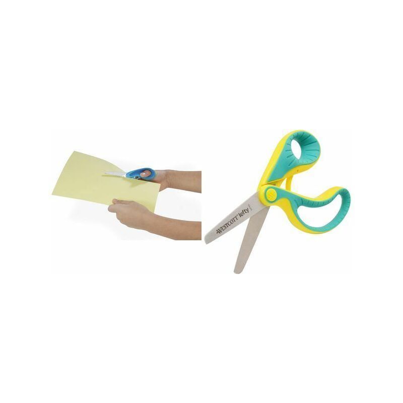 Alle Werkzeuge: Bastelschere Softgrip ergo junior, LINKS – Neu und originalverpackt aus St. Gallen von cointec 1