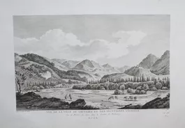 Gruyères  Originalkupferstich von Perignon 1780