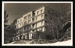 AK Adelboden, Parkhotel Bellevue, 1932