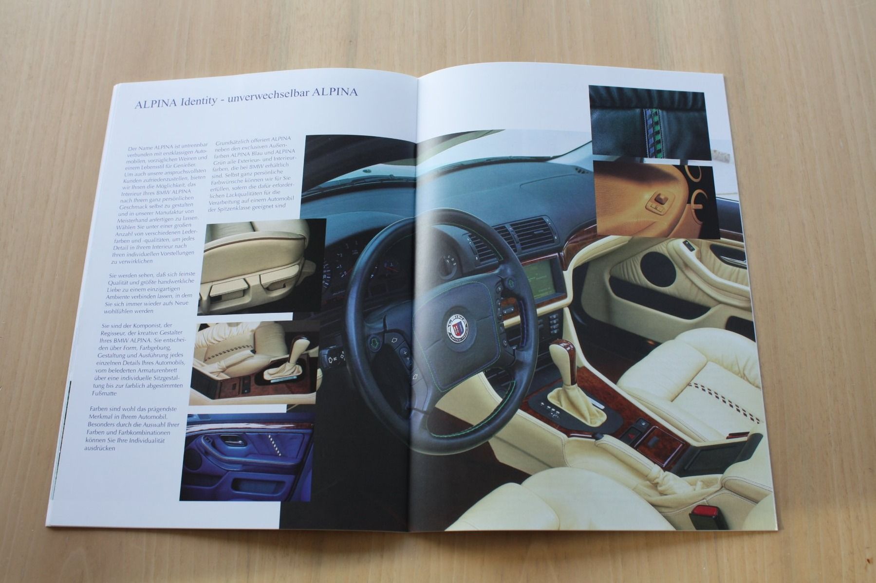 BMW Documenti: BMW Alpina Programm Prospekt 2000 – Usato da Wikon venduto da erwin400 6
