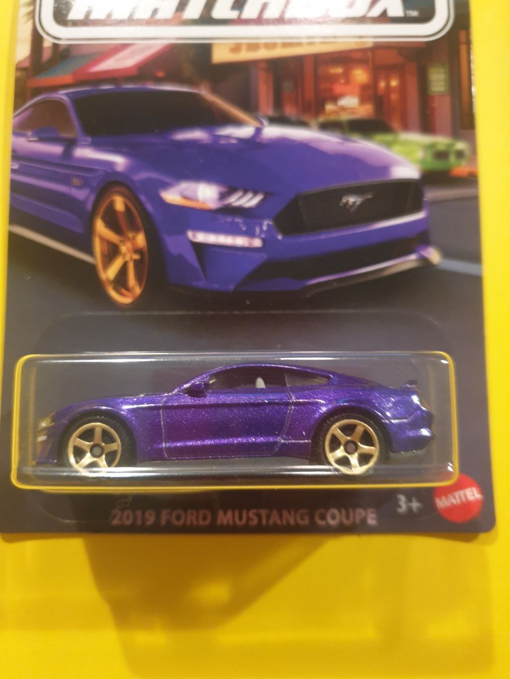 Matchbox Modellini d'auto: Matchbox 2019 FORD MUSTANG COUPE – Nuovo e nell'imballaggio originale da Oftringen venduto da Rotor 2