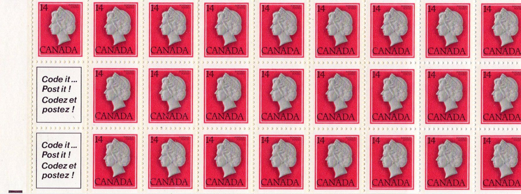 Alle Briefmarken: R6558  /  CANADA 1978 carnet neuf XX – Neu (gemäss Beschreibung) aus Ste-Croix von MONT-TAGNAC 1