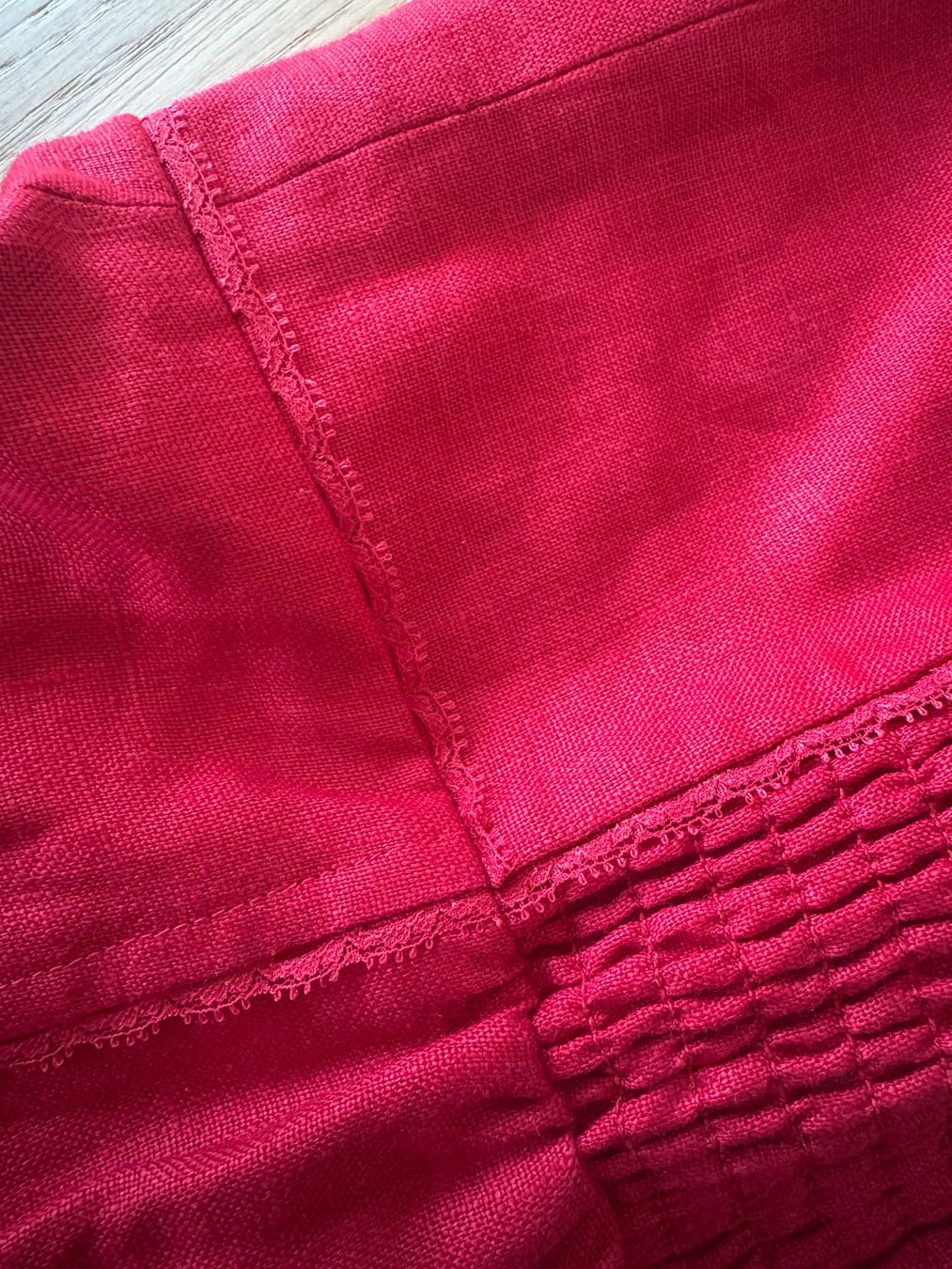 Reformation Kleider: Reformation -  Rotes Katarin Leinen Kleid – Neu und originalverpackt aus Zürich von ChiaraStars 3