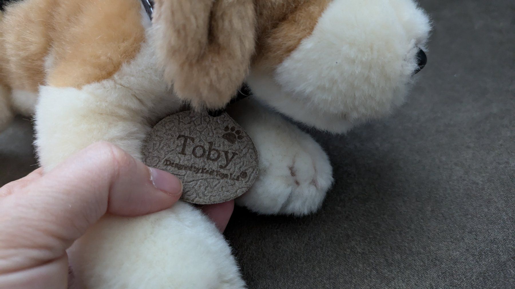 Spielzeuge: Keel-Toys Plüschhund - Toby – Gebraucht aus Staufen von Fleby84 2