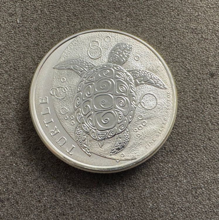 Toutes les monnaies: Pièce en argent Turtle 2015 – D'occasion à Conthey par donaldC