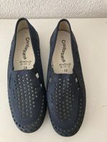 Damenschuhe, Gr. 4 1/2, blau