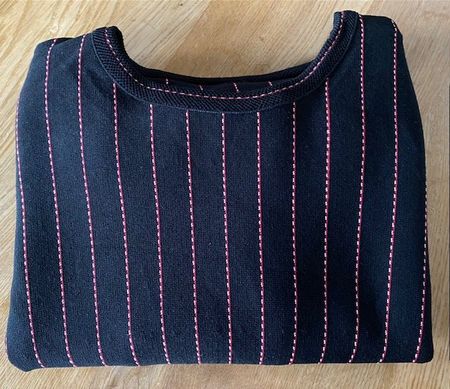 Damen MARCCAIN-Pullover schwarz gestreift