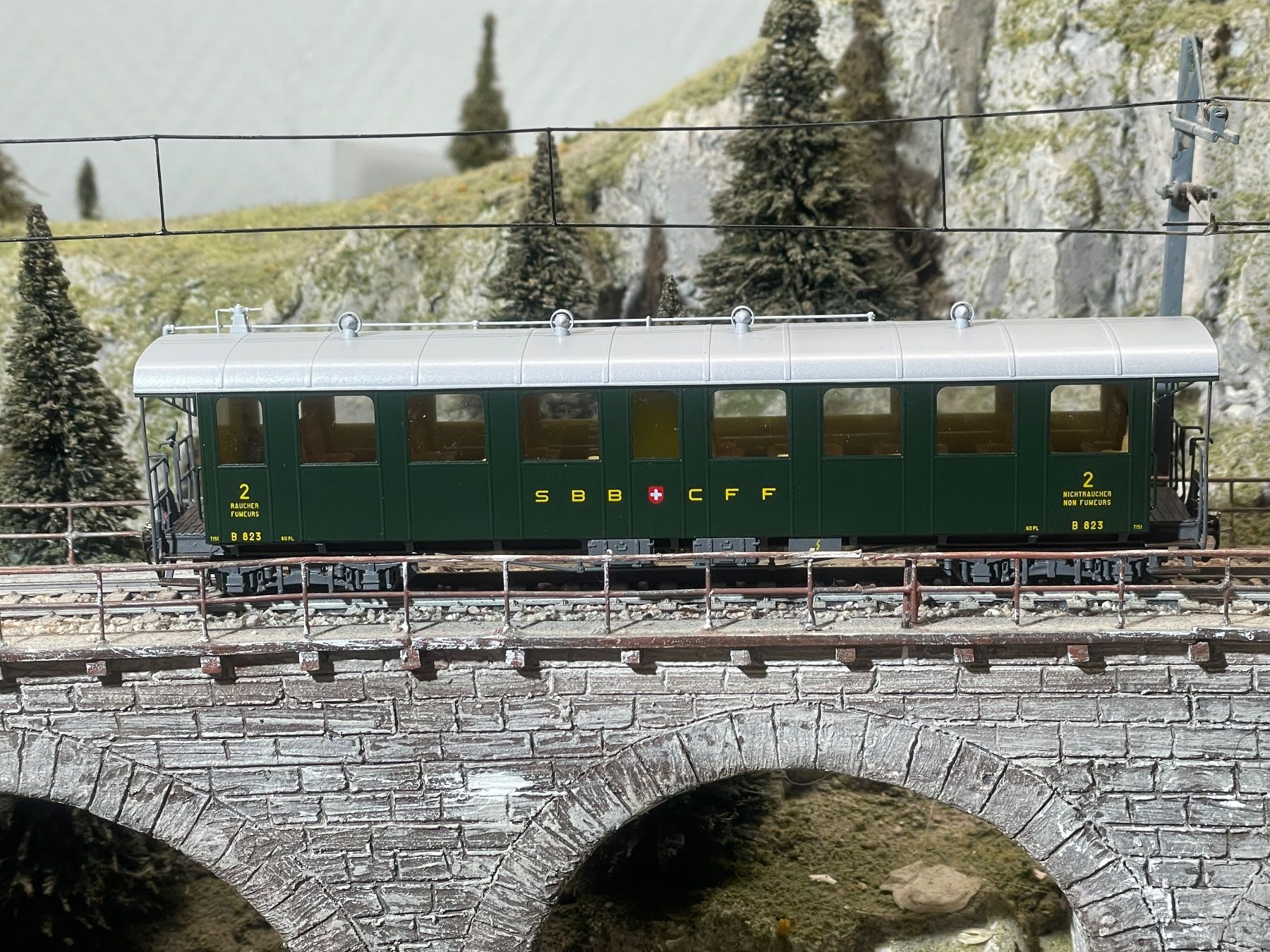 HRF Modellini di ferrovie: HRF, Brünig B 823 – Nuovo (secondo la descrizione) da Krummenau venduto da ferrotech 7