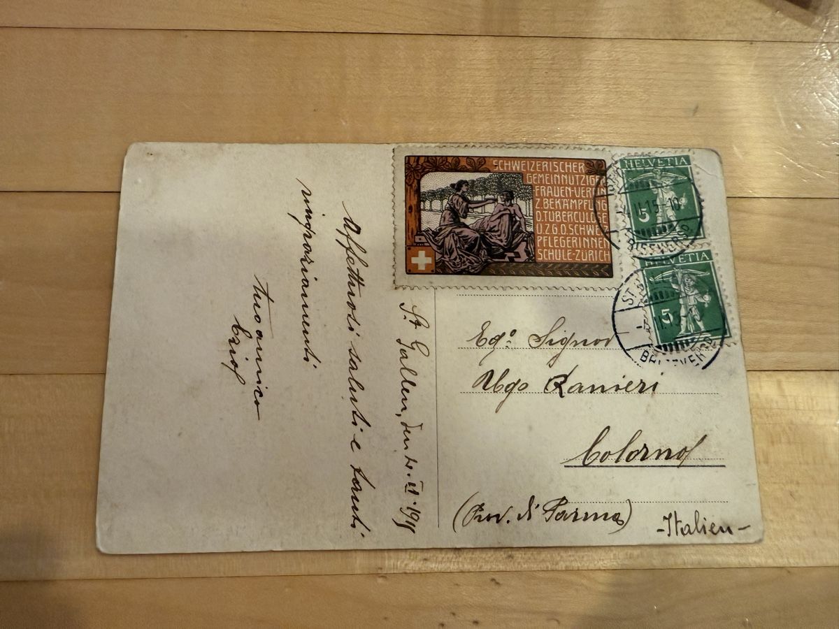 Cartoline postali: Karte St Gallen Gallusplatz – Usato da Kirchberg SG venduto da Chilpi76 1