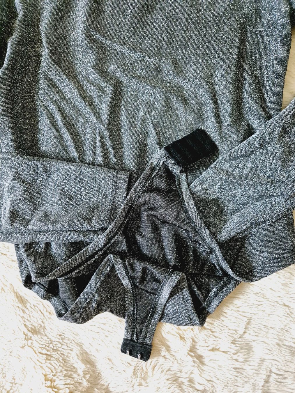 Maglioni & Felpe: BODY 36 SILBER SCHWARZ GLITZER FÄDEN PULLI BLUSE SHIRT TOP – Nuovo (secondo la descrizione) da Elsau venduto da the-colorful-side 9