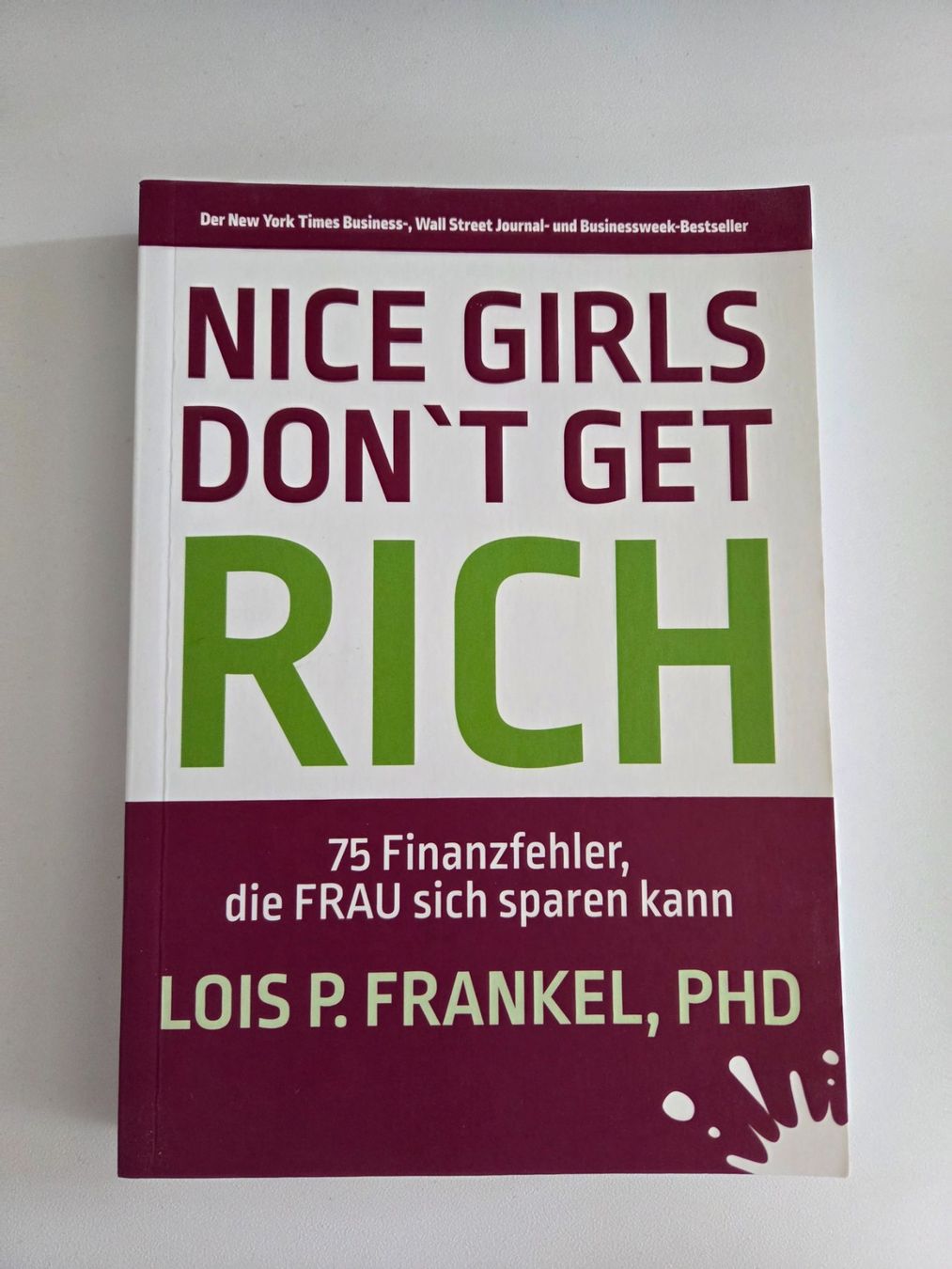 Libri: Nice Girls Don't Get Rich – Usato da Birsfelden venduto da ann_87wx