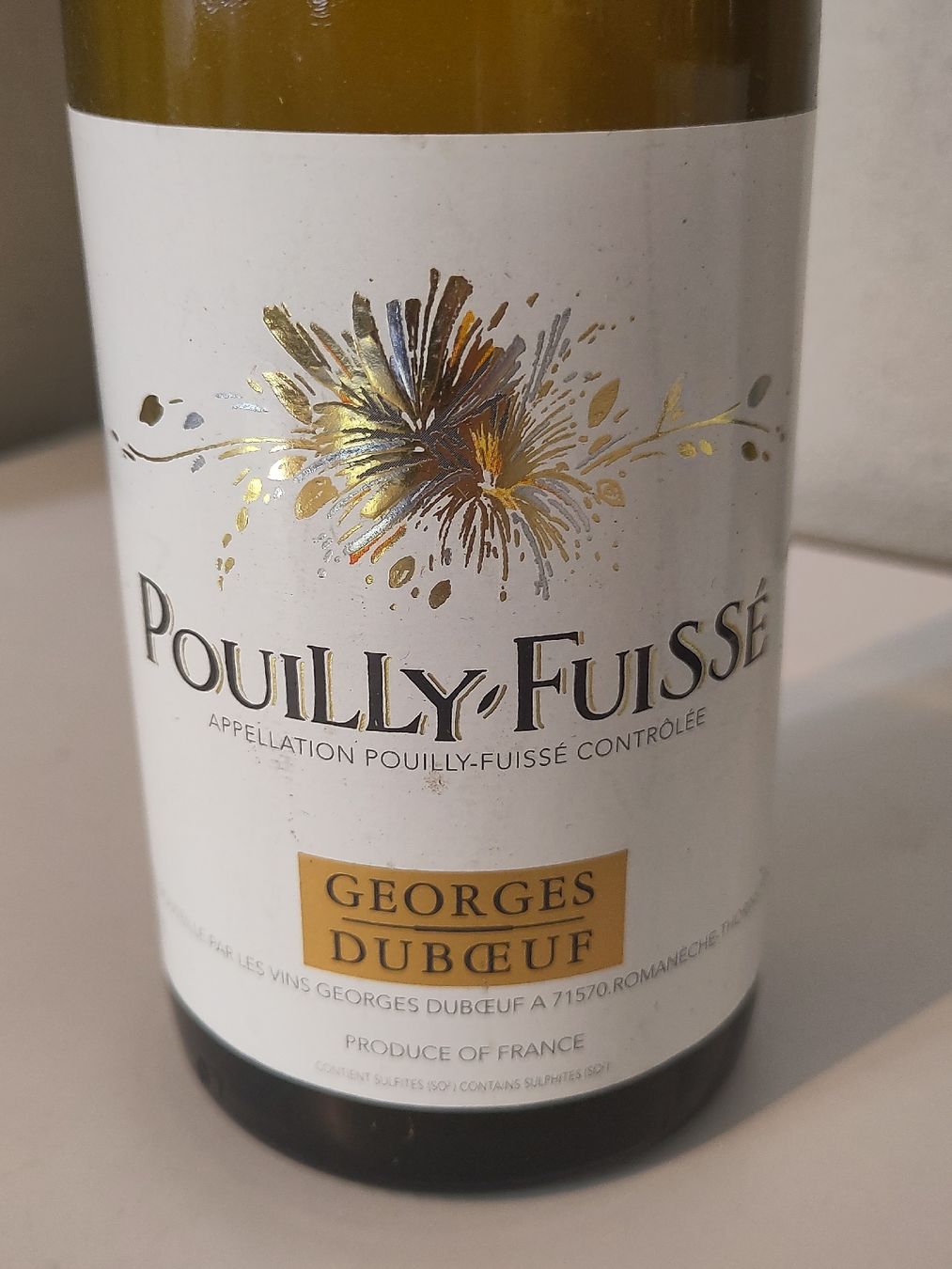 Wein: 5 FL. 'Pouilly- Fuissé" AOC 2009 – Neu (gemäss Beschreibung) aus Basel von Morgenmuffel 2