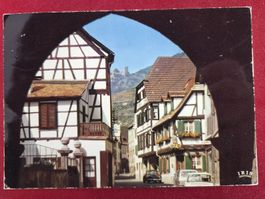 Ribeauville, malerisches Elsass, 1975